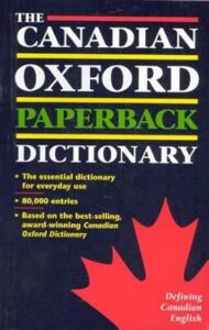 The Canadian Oxford paperback dictionary